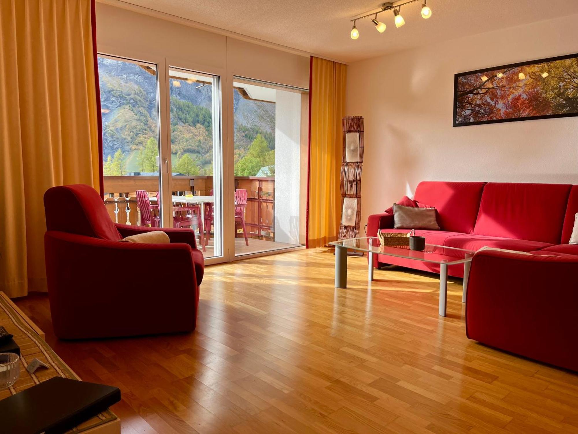 Apartments Residenz Iris Leukerbad Exteriör bild