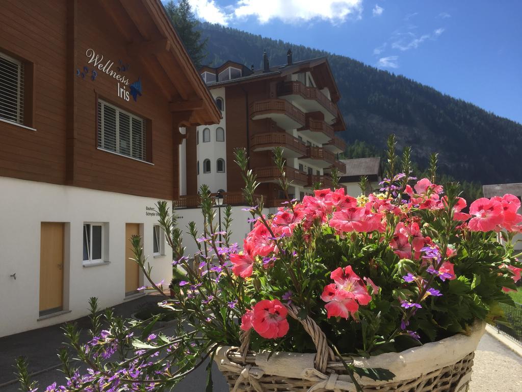 Apartments Residenz Iris Leukerbad Exteriör bild